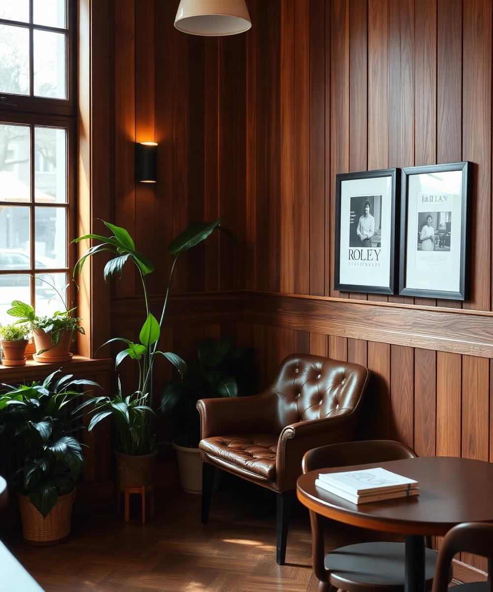 Cozy seating corner